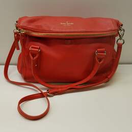 Kate Spade Red Satchel Bag