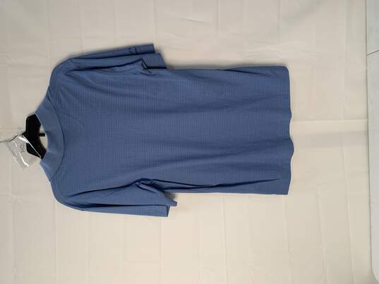 Men's Blue Polo Exclusive Stadium Shirt Short Sleeve Size: Small image number 1