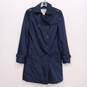 Coach Leatherware Women's Navy Blue Double Breasted Overcoat Size 0 image number 1
