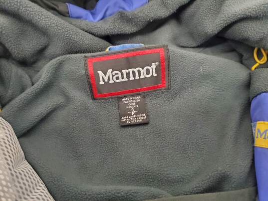 Marmot Ski Coat Jacket S Women Blue Nylon Full Zip image number 4