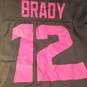 Nike NFL Women Grey #12 Brady Jersey L NWT image number 8