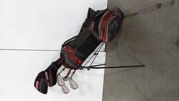 6 Nitro Blaster Golf Clubs With 2 Covers In Golf Bag