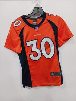NFL Denver Broncos Davis 30 Jersey Size S