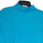 NWT Mens Blue Short Sleeve Spread Collar Golf Polo Shirt Size Large image number 4
