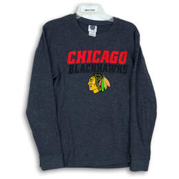 Vintage Chicago Blackhawks Crewneck Sweatshirt Large 1988 Red 