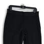 Womens Black Elastic Waist Slash Pocket Drawstring Sweatpants Size Medium image number 3