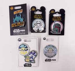 Lot of 5 Disney Star Wars Pins