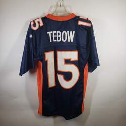 Mens Tim Tebow Denver Broncos Short Sleeve Football Jersey Size Small alternative image