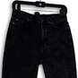 NWT Womens Black Denim Dark Wash High Waist Skinny Leg Ankle Jeans Size 29 image number 3