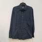 Mens Blue Striped Tailored Fit Long Sleeve Button Up Shirt Size 161/2/42 image number 1