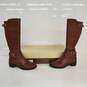 Franco Sarto L-Celines Knee High Leather Boots W/Box Size 8M image number 1
