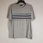 Michael Kors Men Gray Stripe T-Shirt XL image number 1