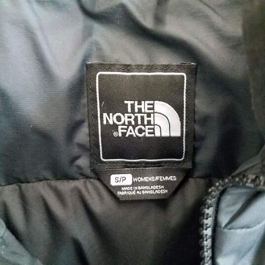 The North Face black down filled puffer vest women's S image number 2