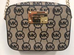 Michael Kors Hamilton MK Signature Canvas Mini Small Zip Case Crossbody Bag alternative image