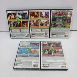 Bundle of 5 Assorted The Sims Expansion Pack Computer Video Games In Case alternative image