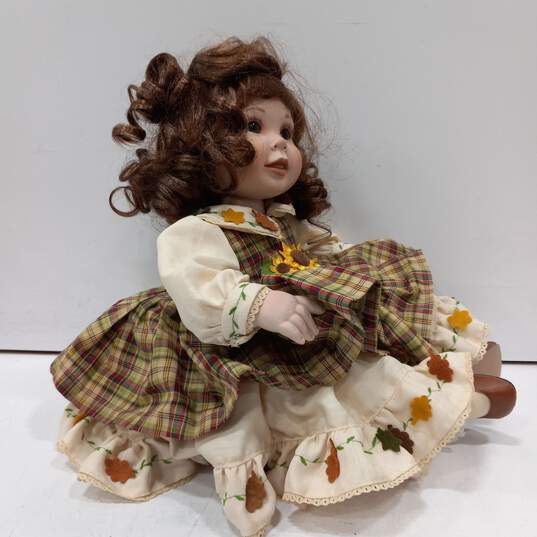 Vintage Porcelain Doll image number 3