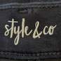 Style & Co Women Blue Jeans Sz 16L NWT image number 3