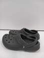 Crocs Unisex Gray Faux Fur Lined Clogs Size M7 W9 image number 4