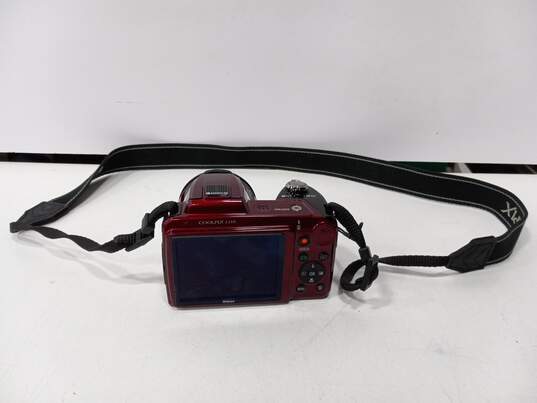 Nikon Coolpix L110 15x Optical Zoom Wide Red Camera image number 4