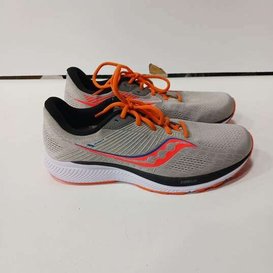 Buy the Men's Saucony Ride 14 Jackalope Trail Running Shoes Grey ...