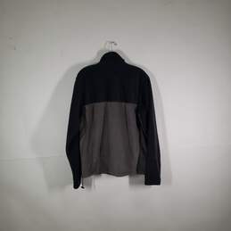 NWT Mens Fleece Full Zip Long Sleeve Zipper Pockets Jacket Size Medium alternative image