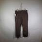 Mens Flat Front Straight Leg 5-Pockets Design Chino Pants Size 36X32 image number 1