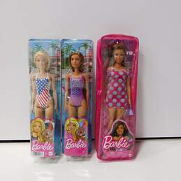 Bundle of 3 Assorted Mattel Barbie Dolls NIB