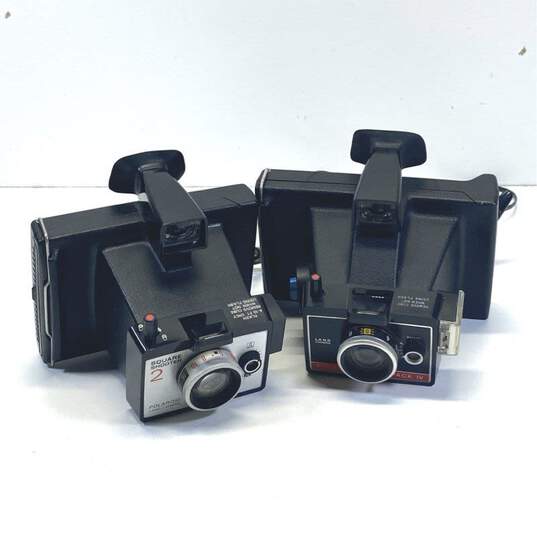 Vintage Lot of 2 Polaroid Instant Cameras image number 1