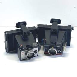 Vintage Lot of 2 Polaroid Instant Cameras