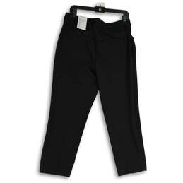 NWT Coldwater Creek Womens Black Flat Front Natural Fit Dress Pants Sz P14 alternative image