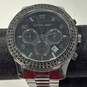 Women's Michael Kors Black Out Chronograph Quartz Crystal Black Dial Watch MK5360 image number 1