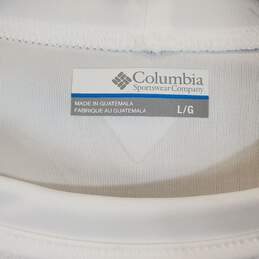 Columbia Men White Athletic Shirt L alternative image