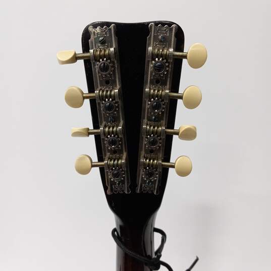 Vintage Sunburst Rigel 8-String Mandolin in Gig Bag image number 4