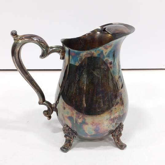Silver Pitcher and Cream Holder image number 3