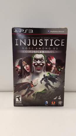 2013 PlayStation 3 DC Comics Injustice Gods Among Us Collector's Edition Box Set
