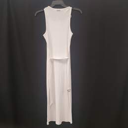 Michael Kors Women White Ribbed Dress S NWT alternative image