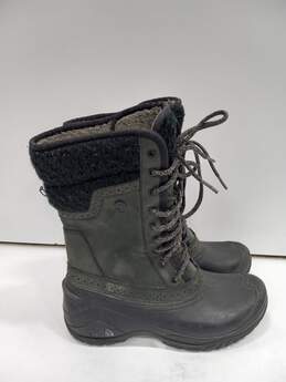 The North Face Women's Black Snow Boots Size 6.5