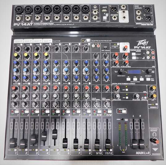 Peavey Brand PV14AT Model 14-Input Stereo Mixer image number 1