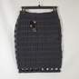Bebe Women Black 2 Piece Bandage Skirt Set Sz S image number 4