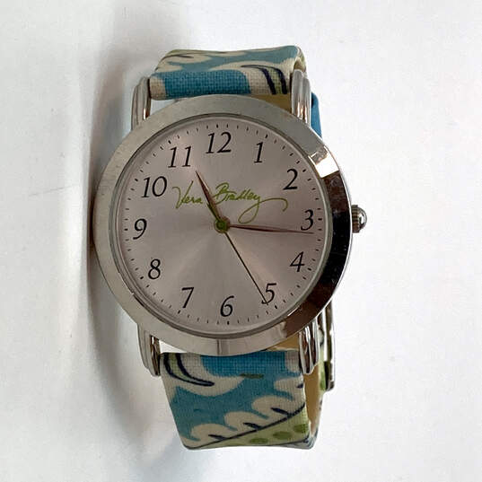 Designer Vera Bradley White Dial Water Resistant Analog Quartz Wrist Watch image number 1