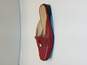 Ralph Lauren Women's Red Flats Slides Mules Size 5.5B image number 2