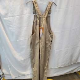 Toad & Co Doug's Hood River Cottonwood Overalls Size S NWT alternative image