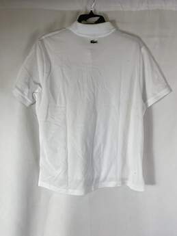 Lacoste Men White Polo Shirt XL NWT alternative image