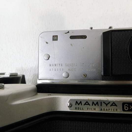 Mamiya Super 23 Film Camera W/ 6x9 Film Adapter 100mm Lens image number 7