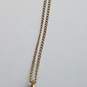 14k Gold Diamond Four Leaf Clover Pendant Necklace 1.5g image number 4