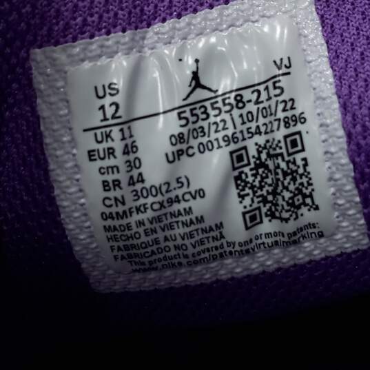 Nike Air Jordan Low Palomino  Lace-Up Athletic Sneakers Size 12 image number 6