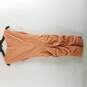 Nicole Miller Women Peach Sleeveless Dress 2 NWT image number 2