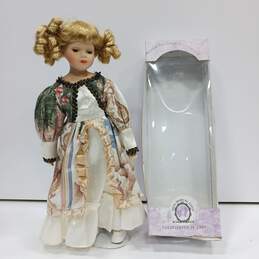 Classical Treasures Doll Collection Porcelain Doll in Box