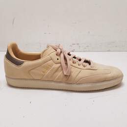 Adidas Samba Leather Sneakers Almost Yellow 11.5