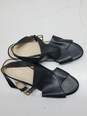 Cole Haan Philomina Grand Wedge Black Leather Sandal Size 8.5 image number 3